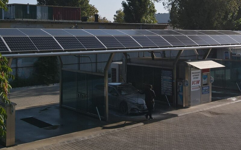 Napelemes rendszer tetőn