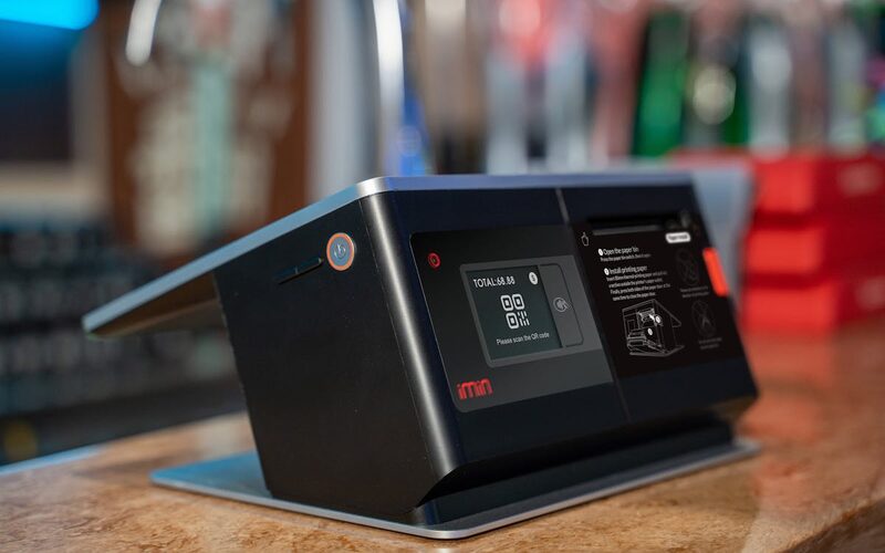 POS terminál üzemi környezetben